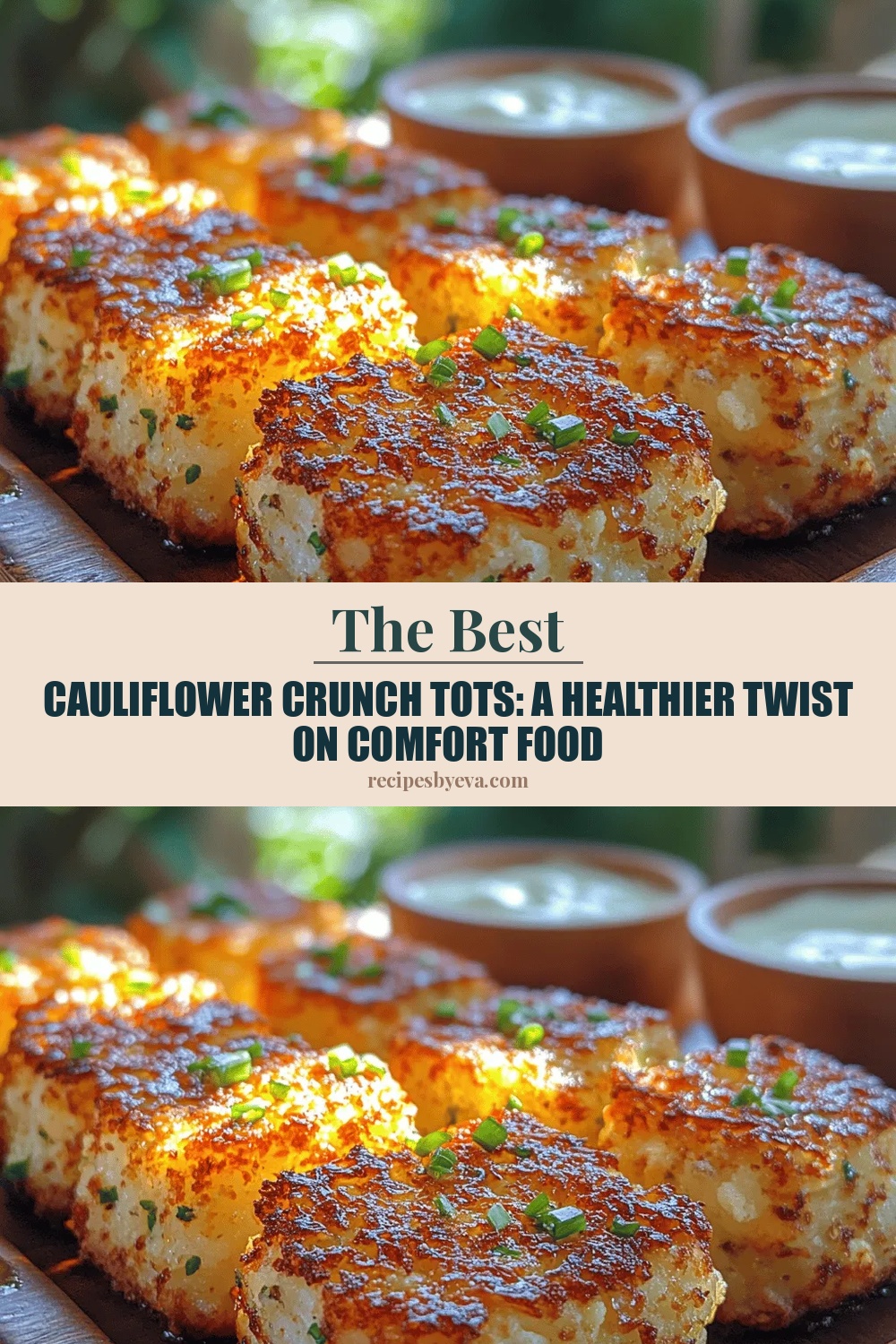 Cauliflower Crunch Tots: A Healthier Twist on Comfort Food