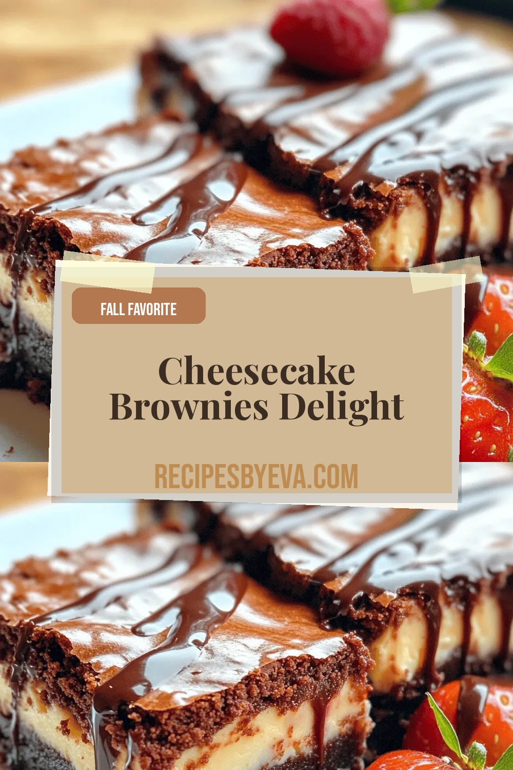 Cheesecake Brownies Delight – A Decadent Dessert Recipe