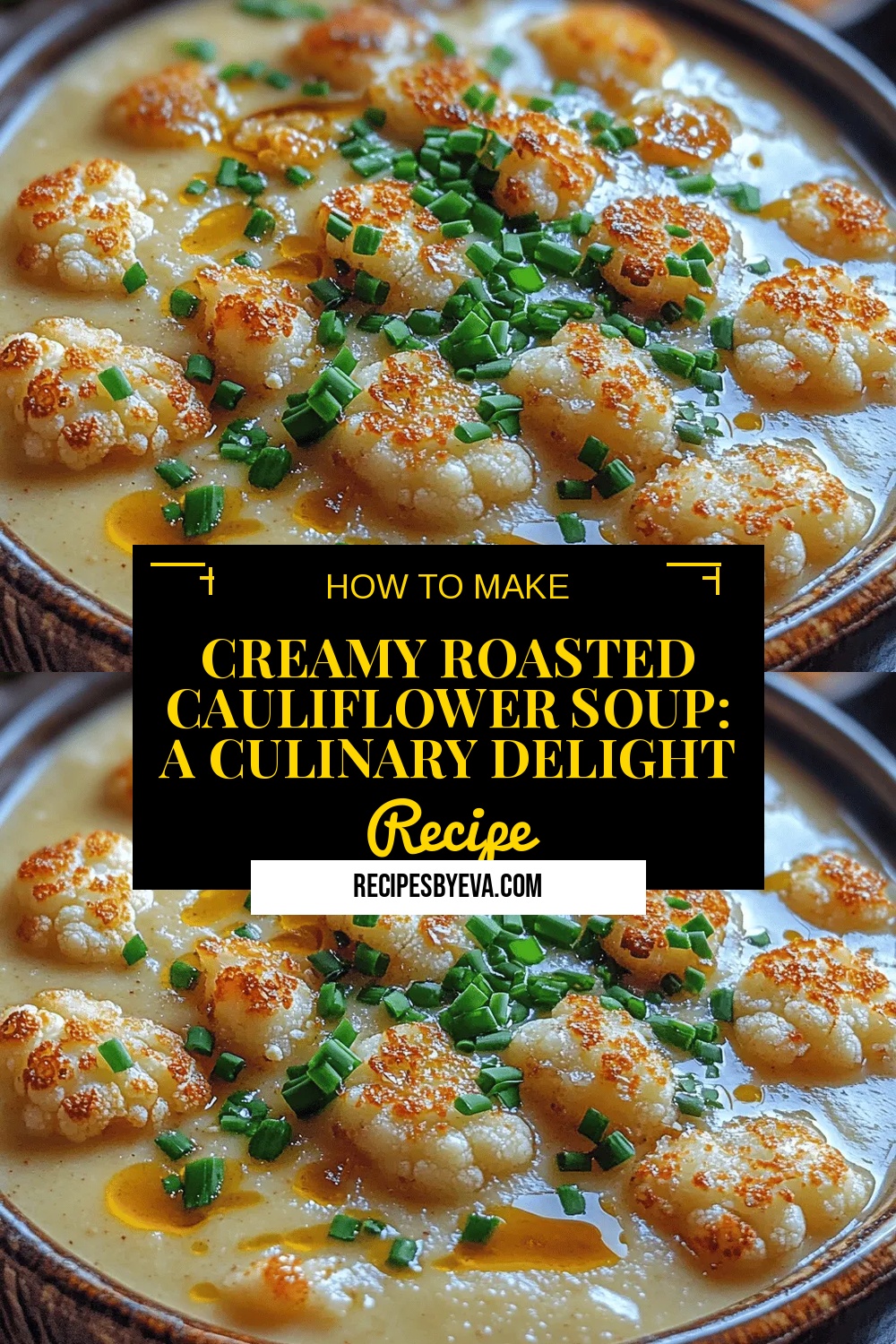 Creamy Roasted Cauliflower Soup: A Culinary Delight
