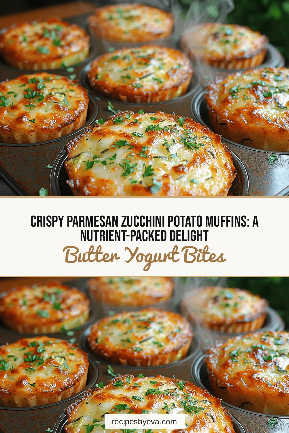 Crispy Parmesan Zucchini Potato Muffins: A Nutrient-Packed Delight