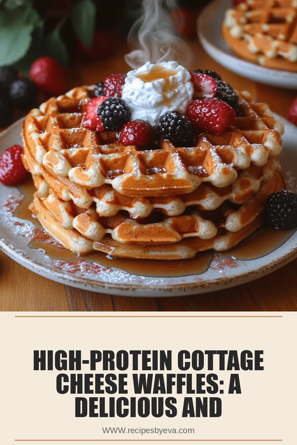 High-Protein Cottage Cheese Waffles: A Delicious and Nutritious Breakfast
