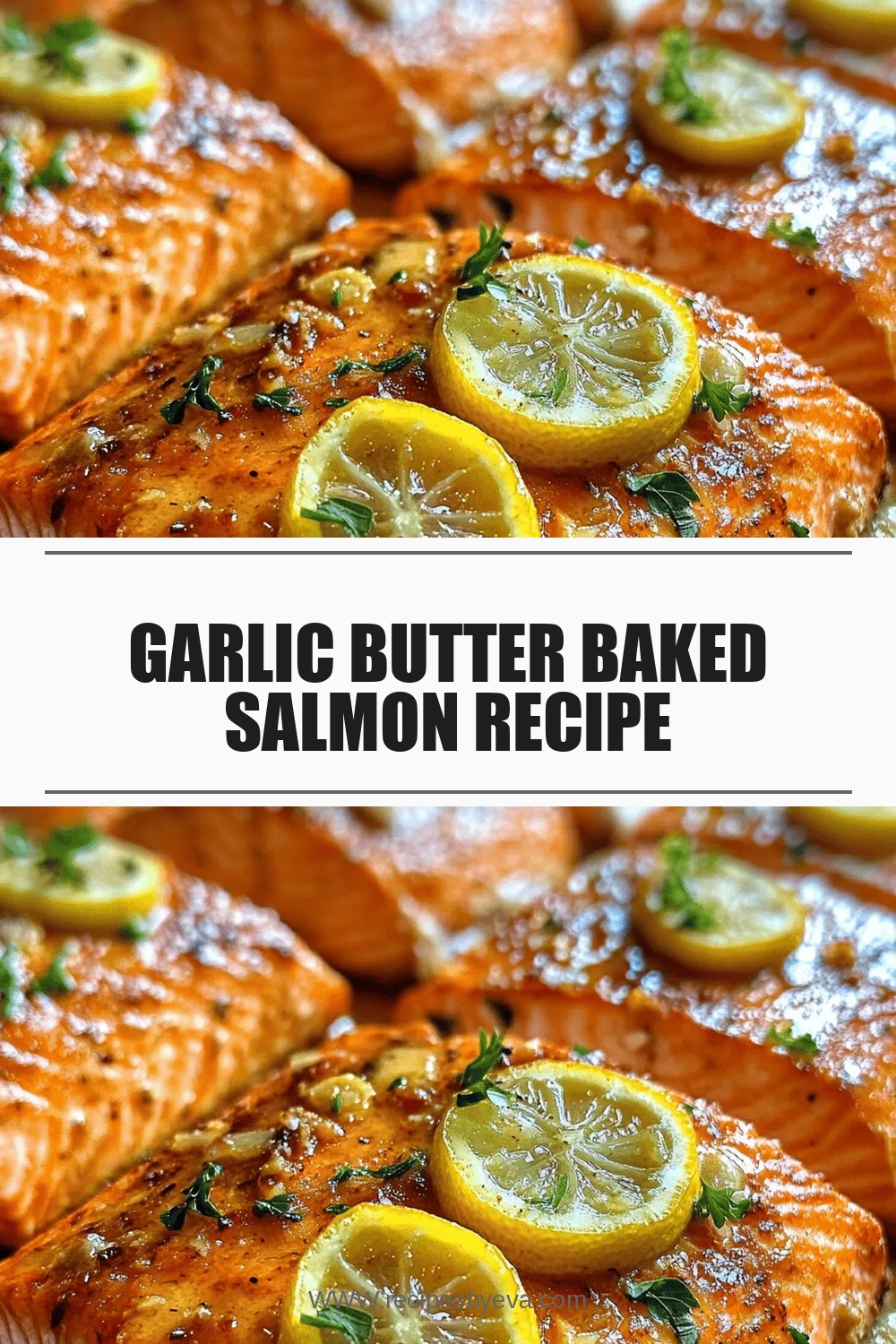 Garlic Butter Baked Salmon Recipe