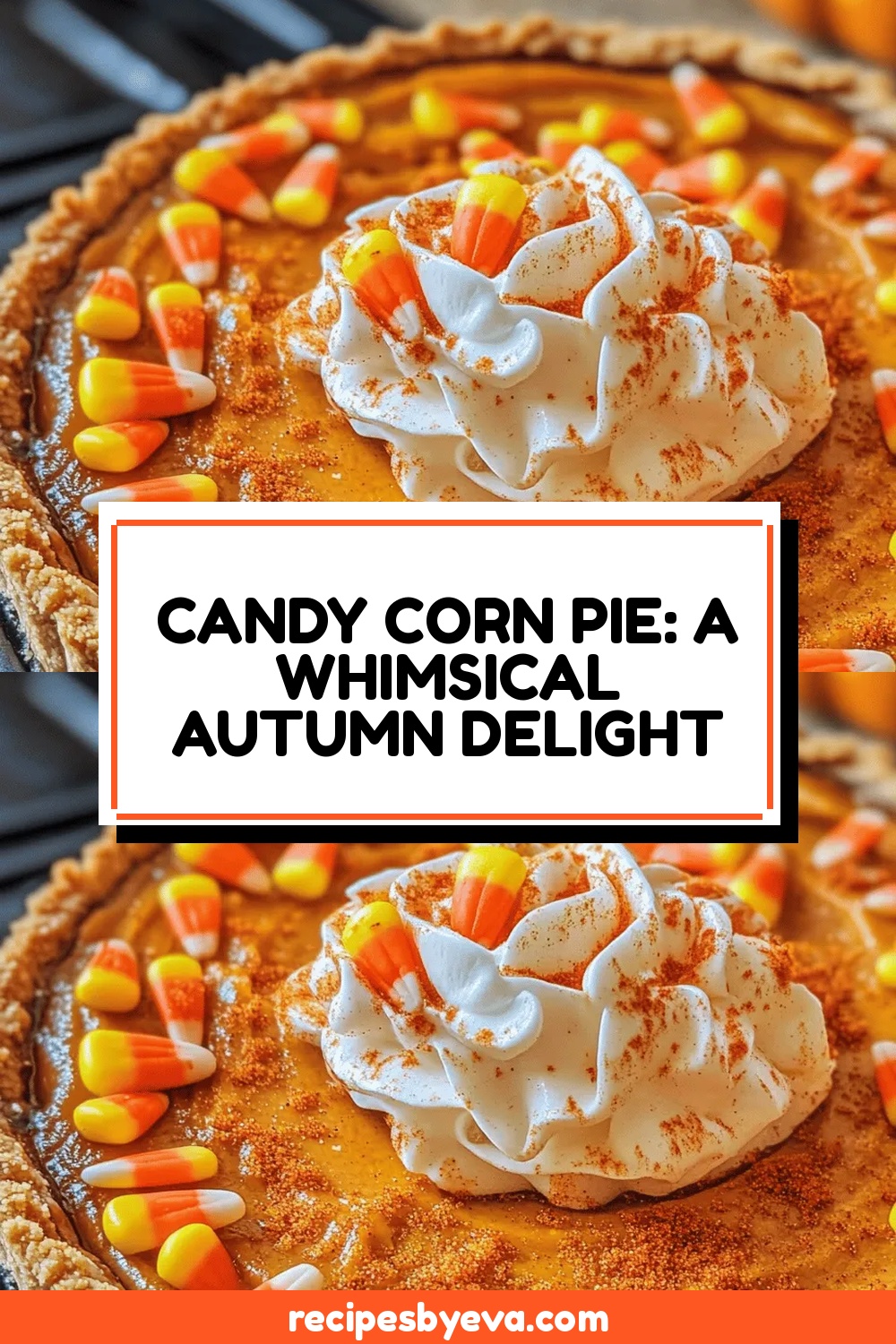 Candy Corn Pie: A Whimsical Autumn Delight