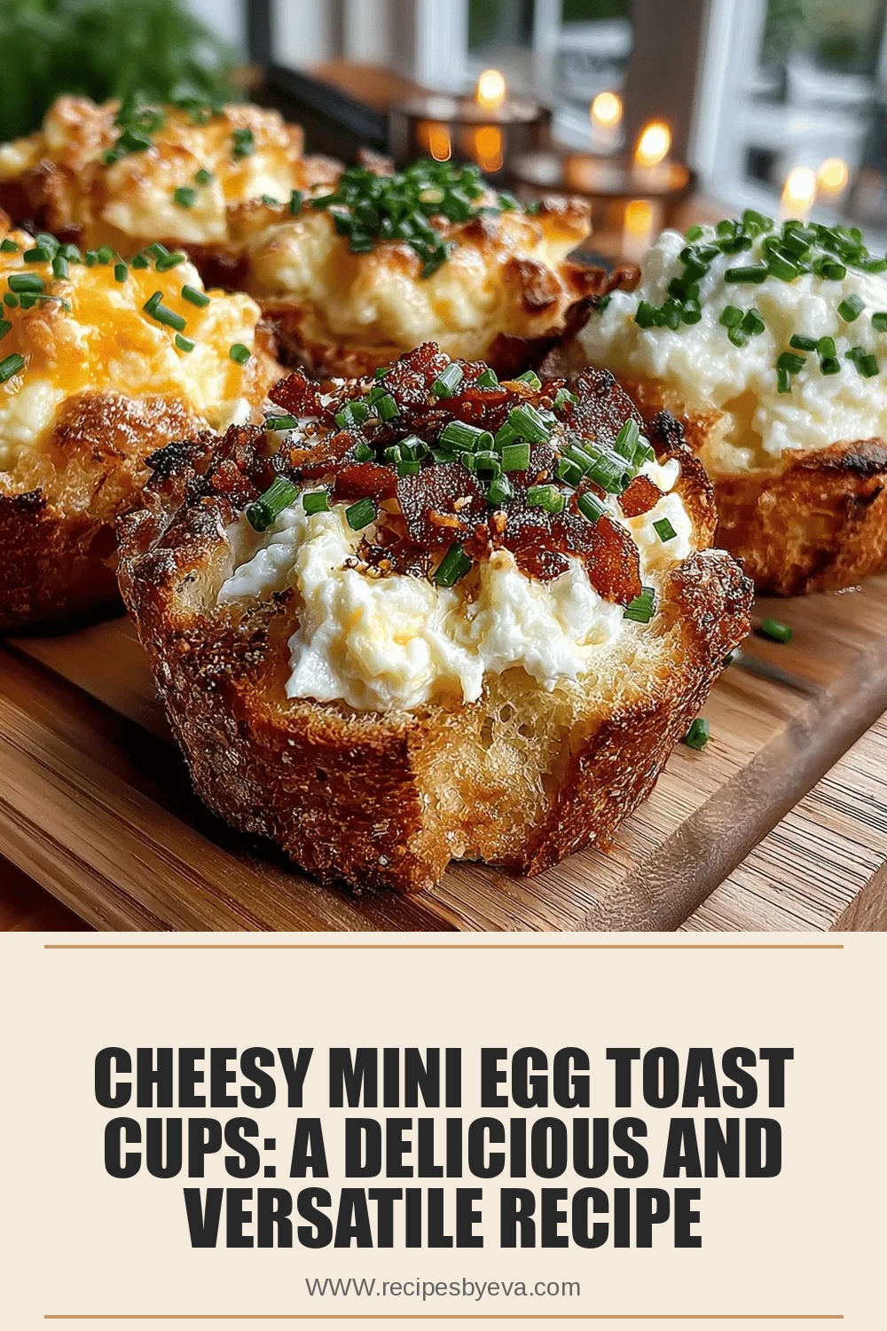 Cheesy Mini Egg Toast Cups: A Delicious and Versatile Recipe