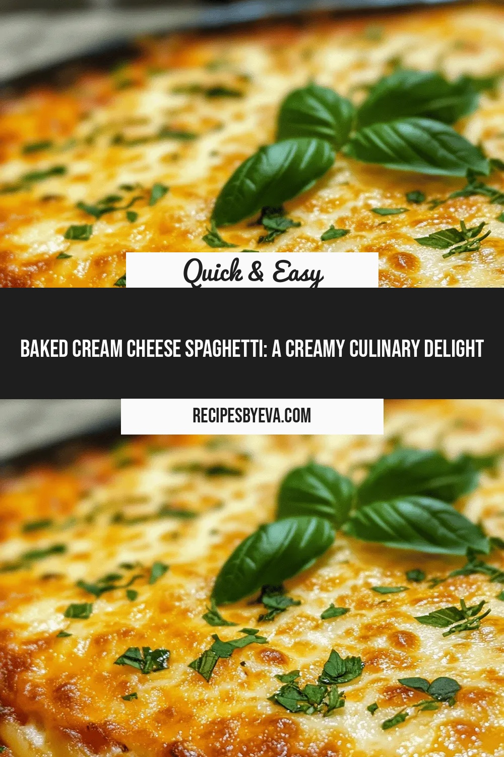 Baked Cream Cheese Spaghetti: A Creamy Culinary Delight
