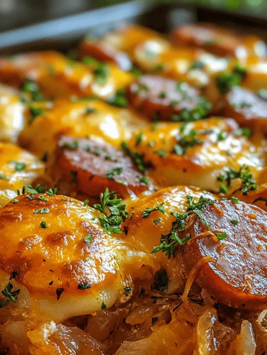 Comforting Slow Cooker Pierogi & Kielbasa Bake