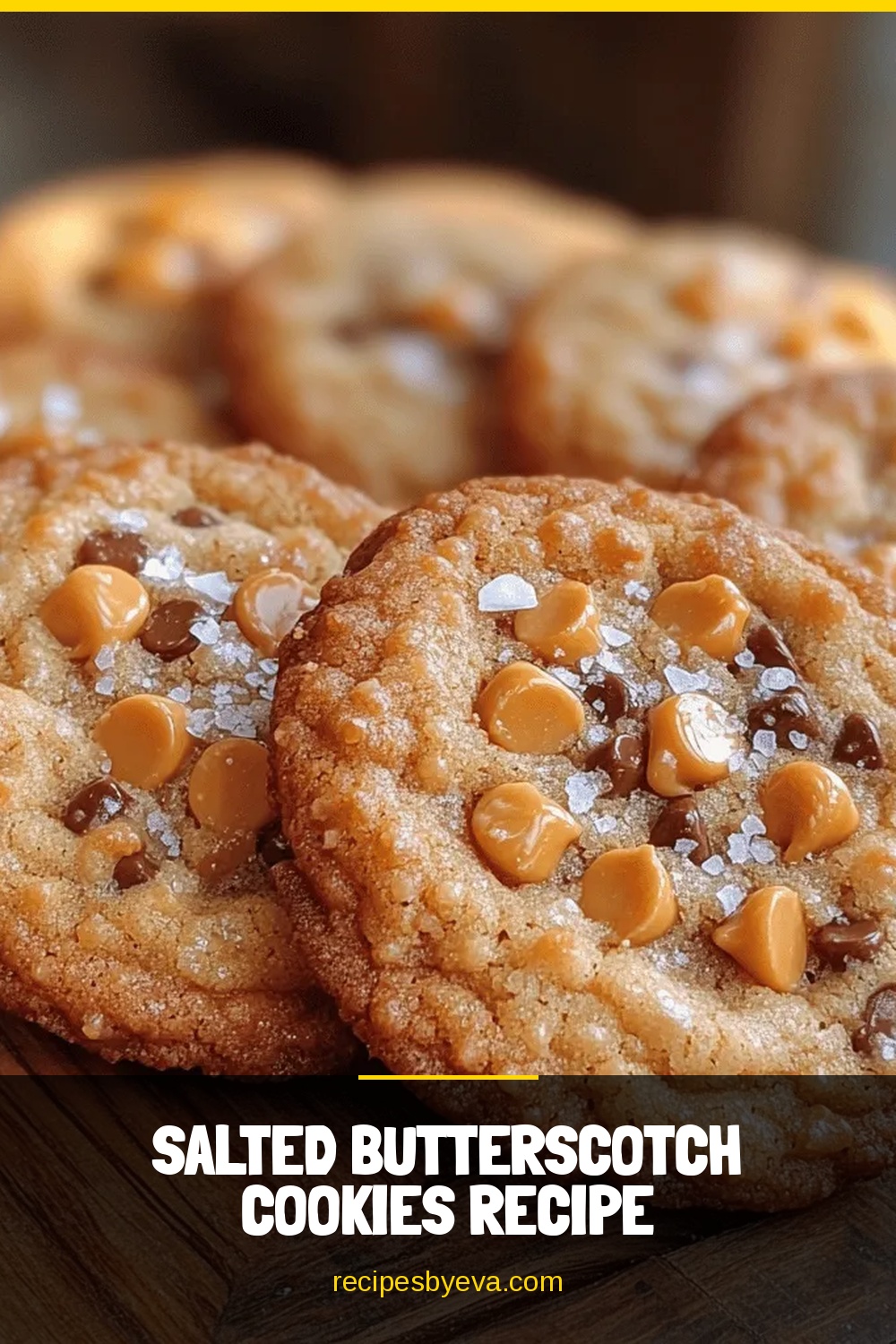 Salted Butterscotch Cookies Recipe