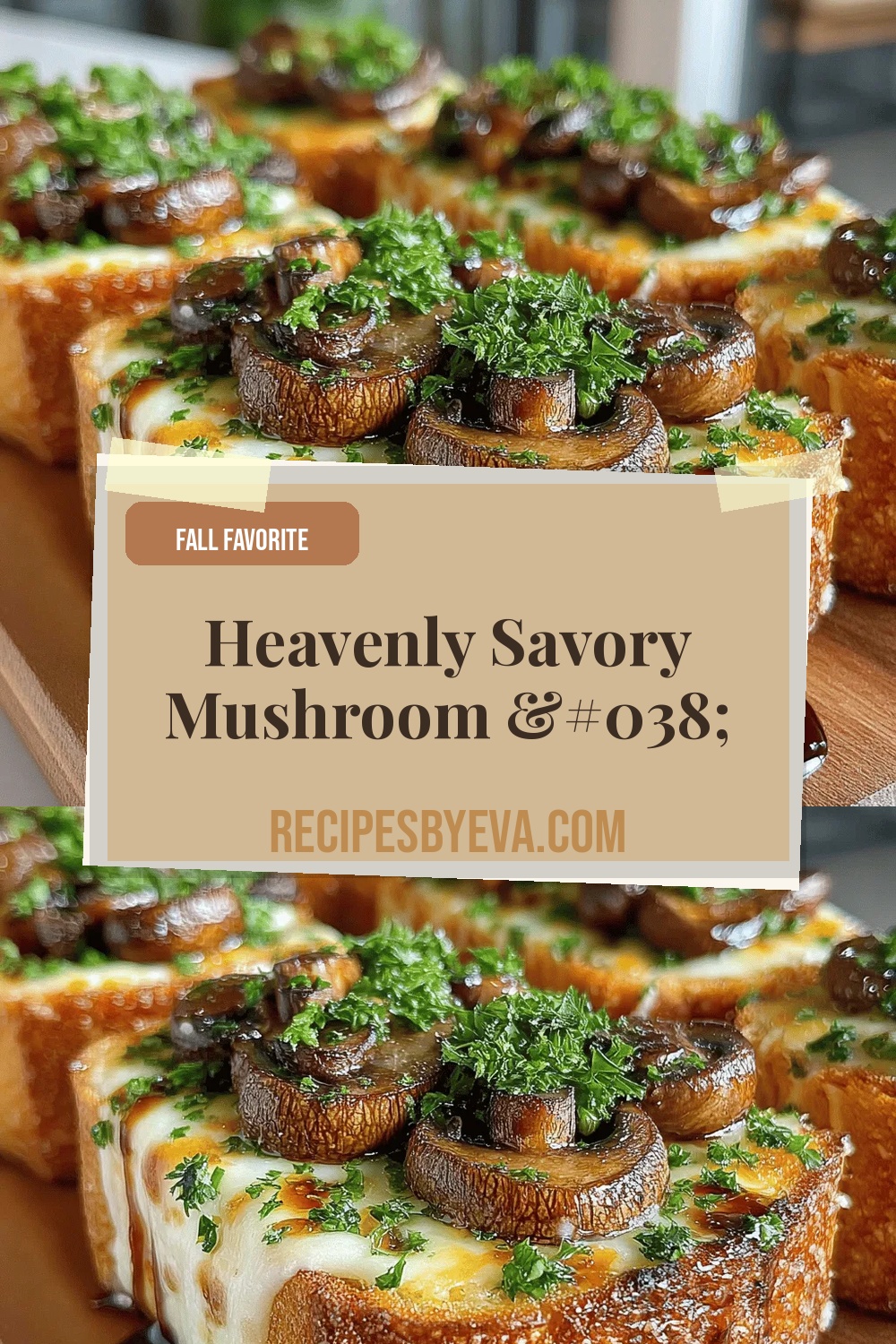 Heavenly Savory Mushroom & Brie Toast Melts: A Culinary Delight