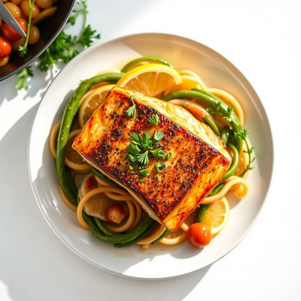 Alaskan Sockeye Salmon Skillet Surprise