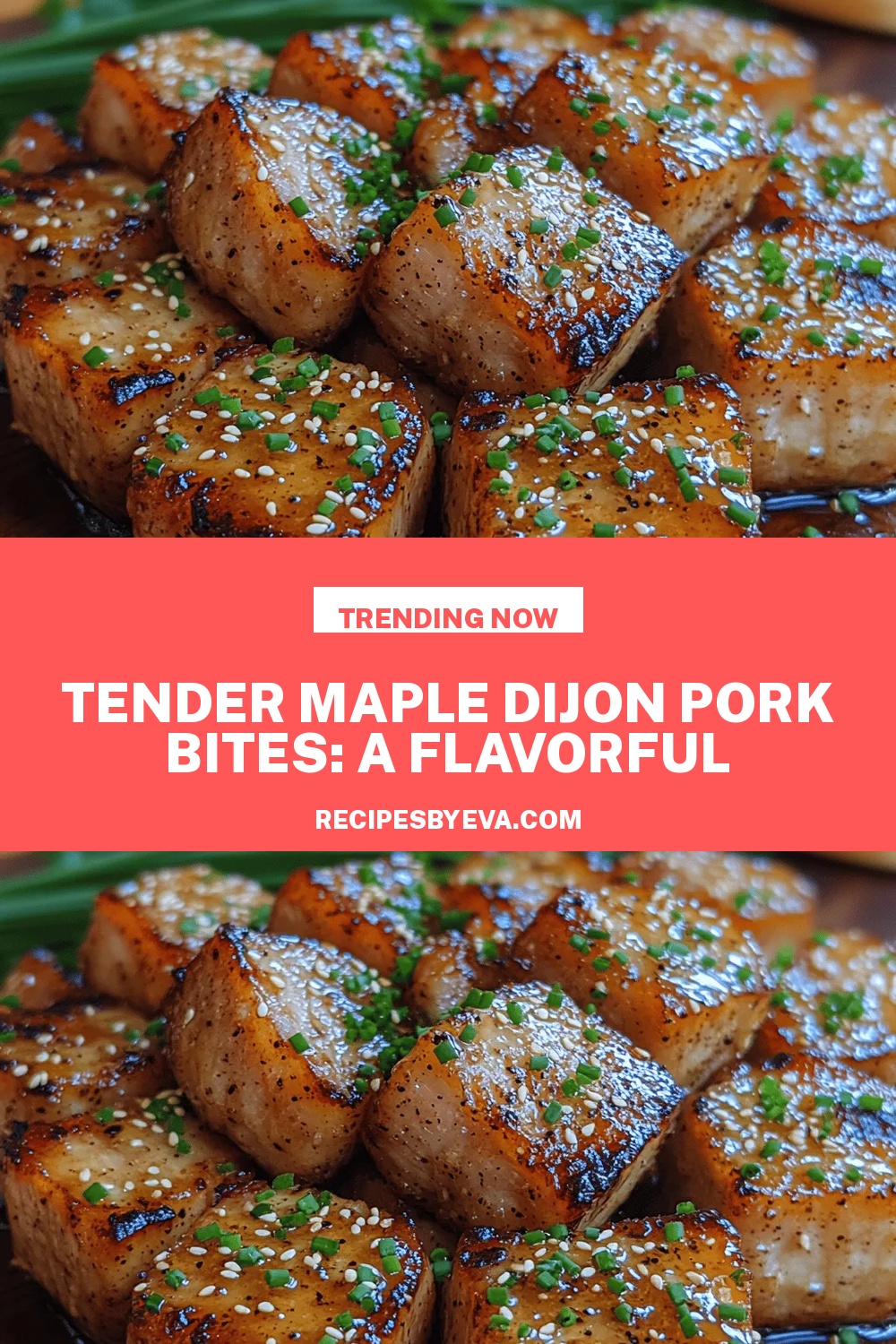 Tender Maple Dijon Pork Bites: A Flavorful Delight