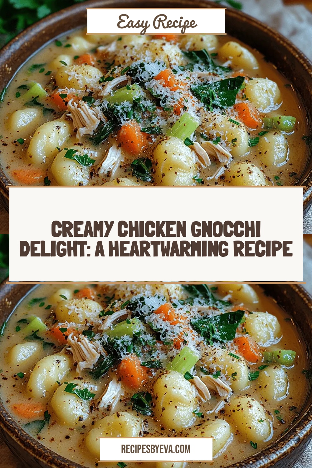 Creamy Chicken Gnocchi Delight: A Heartwarming Recipe for Every Occasion