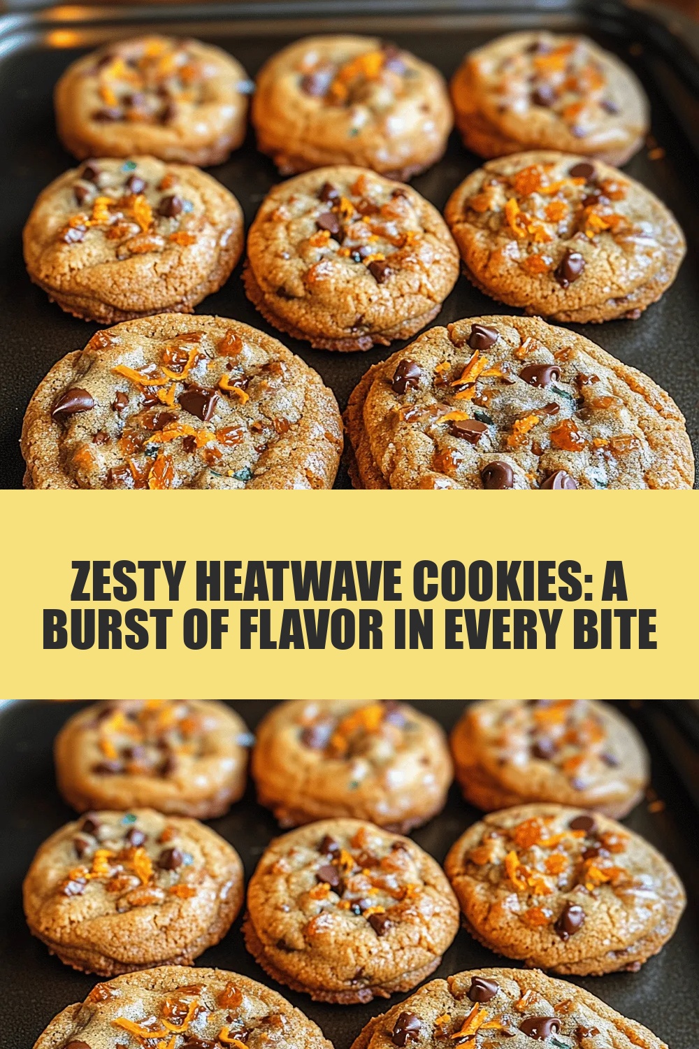 Zesty Heatwave Cookies: A Burst of Flavor in Every Bite
