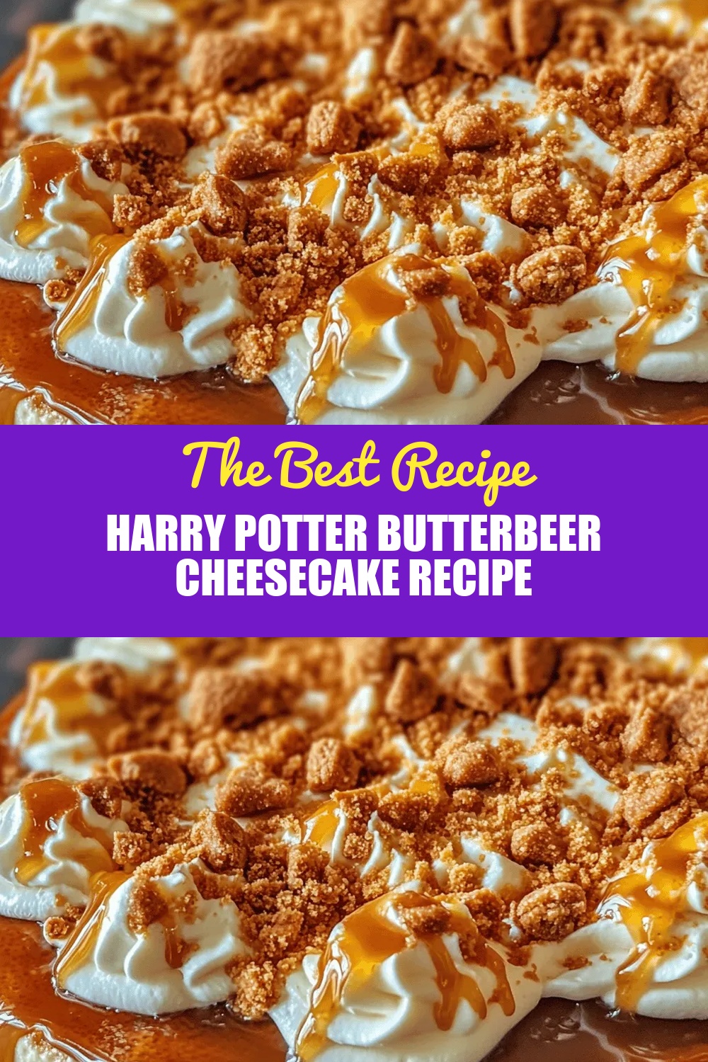 Harry Potter Butterbeer Cheesecake Recipe