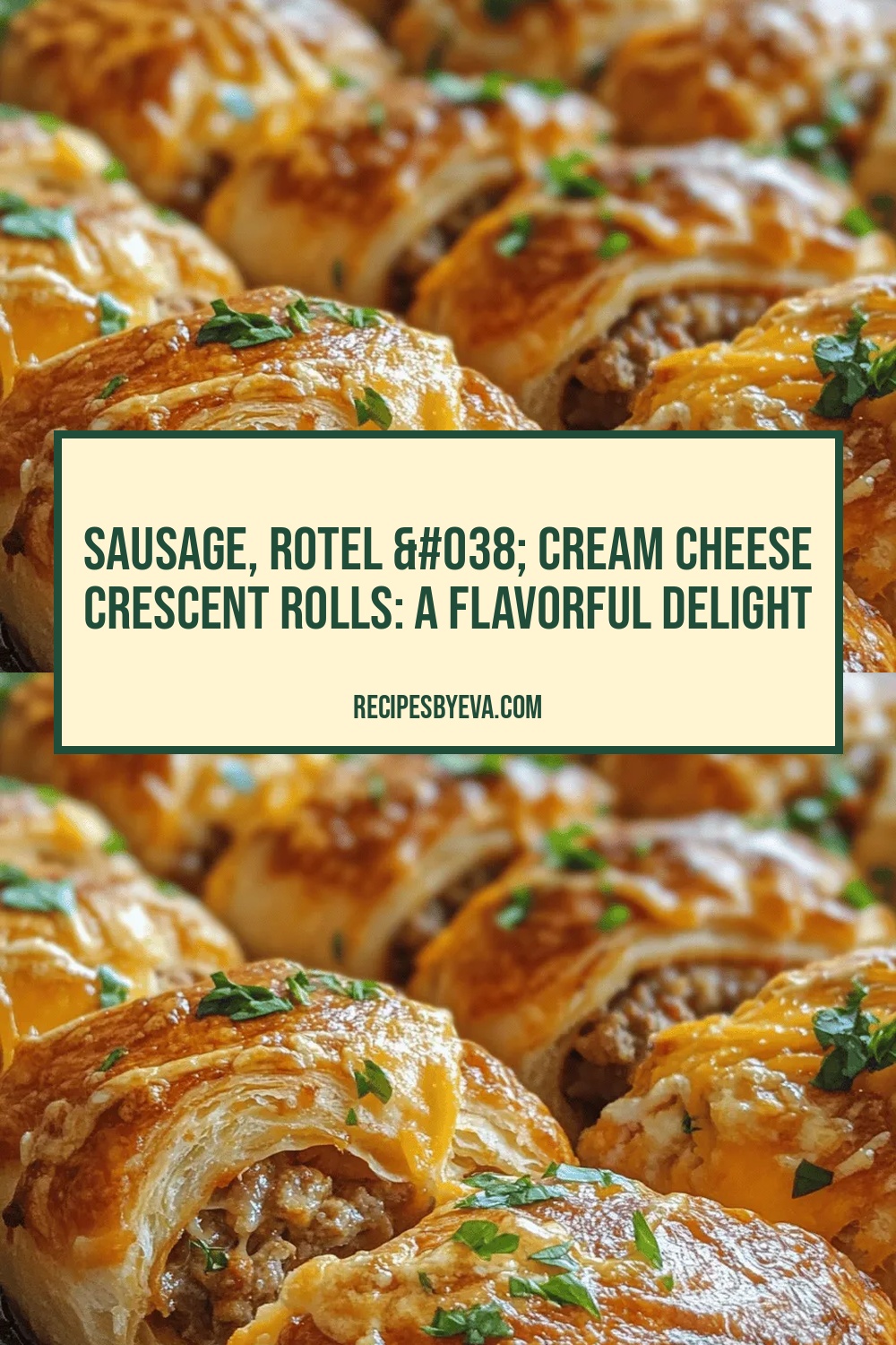 Sausage, Rotel & Cream Cheese Crescent Rolls: A Flavorful Delight