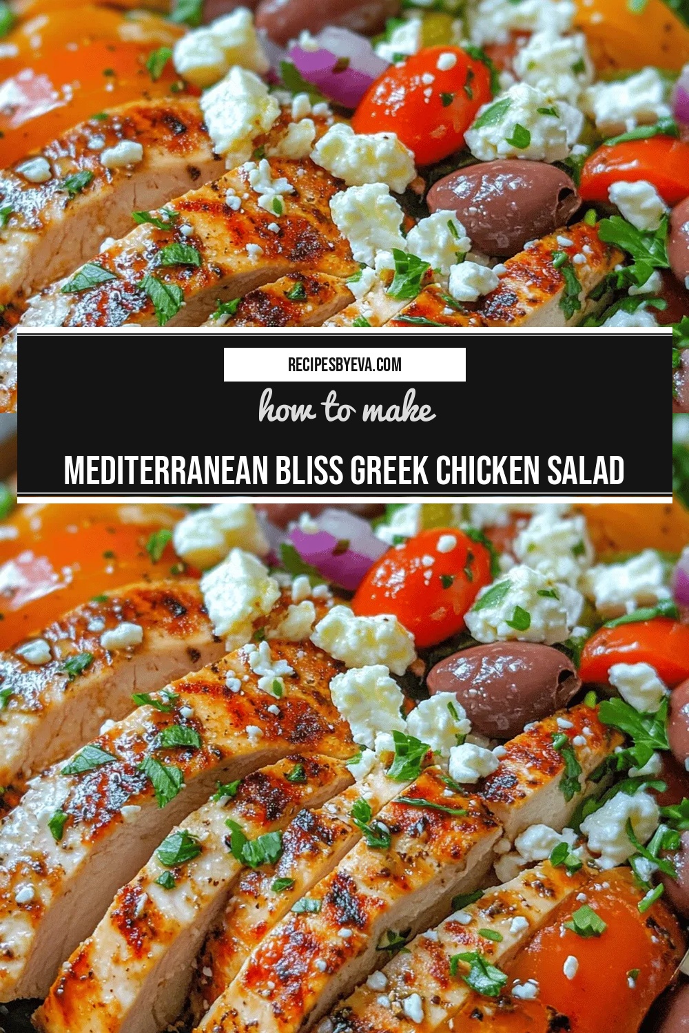 Mediterranean Bliss Greek Chicken Salad