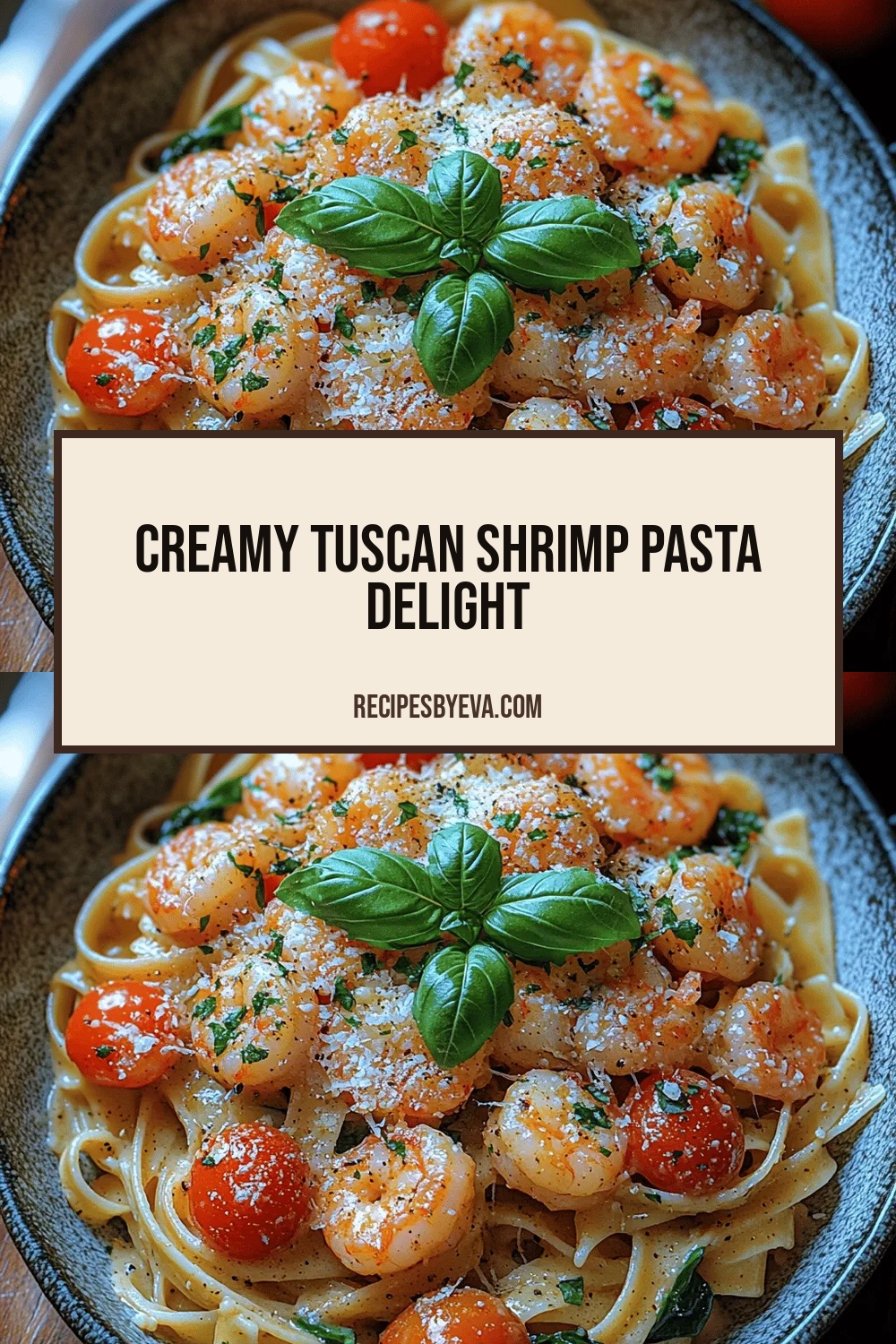 Creamy Tuscan Shrimp Pasta Delight