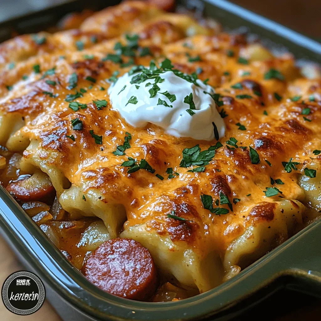 Kielbasa Pierogi Bake: A Comforting Polish Delight