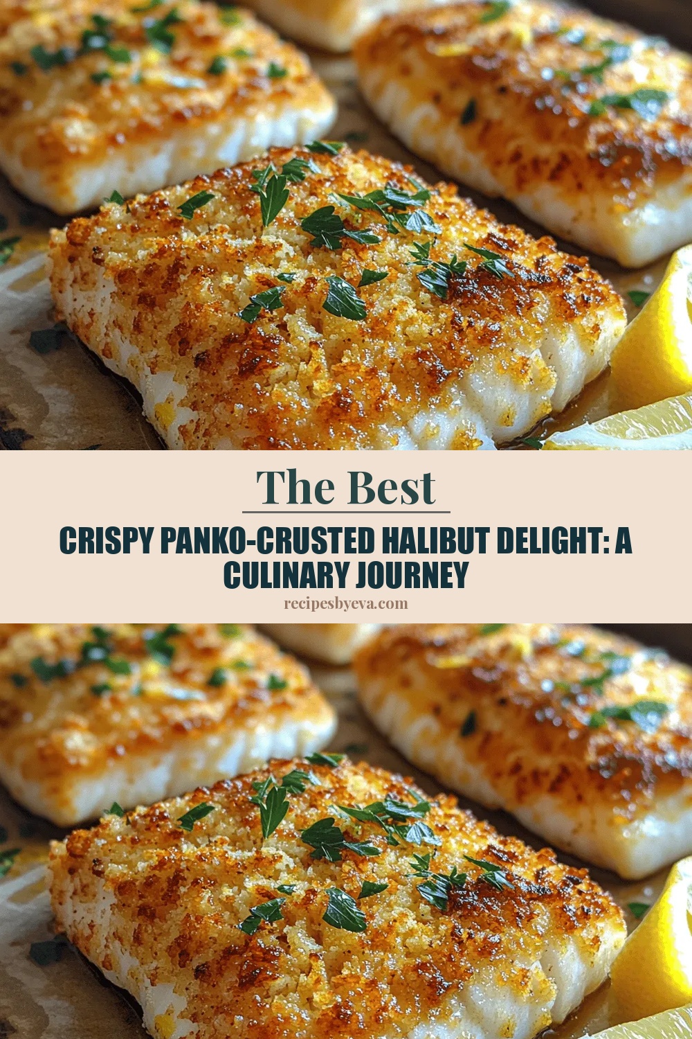 Crispy Panko-Crusted Halibut Delight: A Culinary Journey