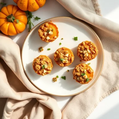 Pumpkin Cinnamon Streusel Bites
