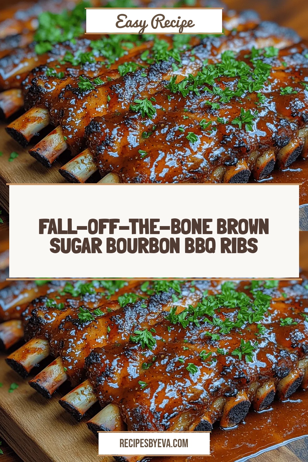 Fall-Off-The-Bone Brown Sugar Bourbon BBQ Ribs