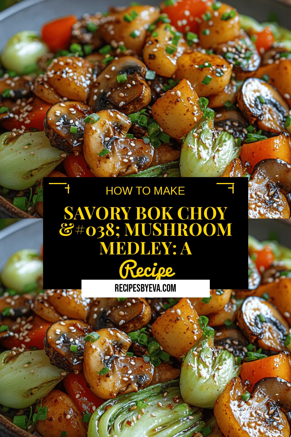 Savory Bok Choy & Mushroom Medley: A Flavorful Vegetable Delight