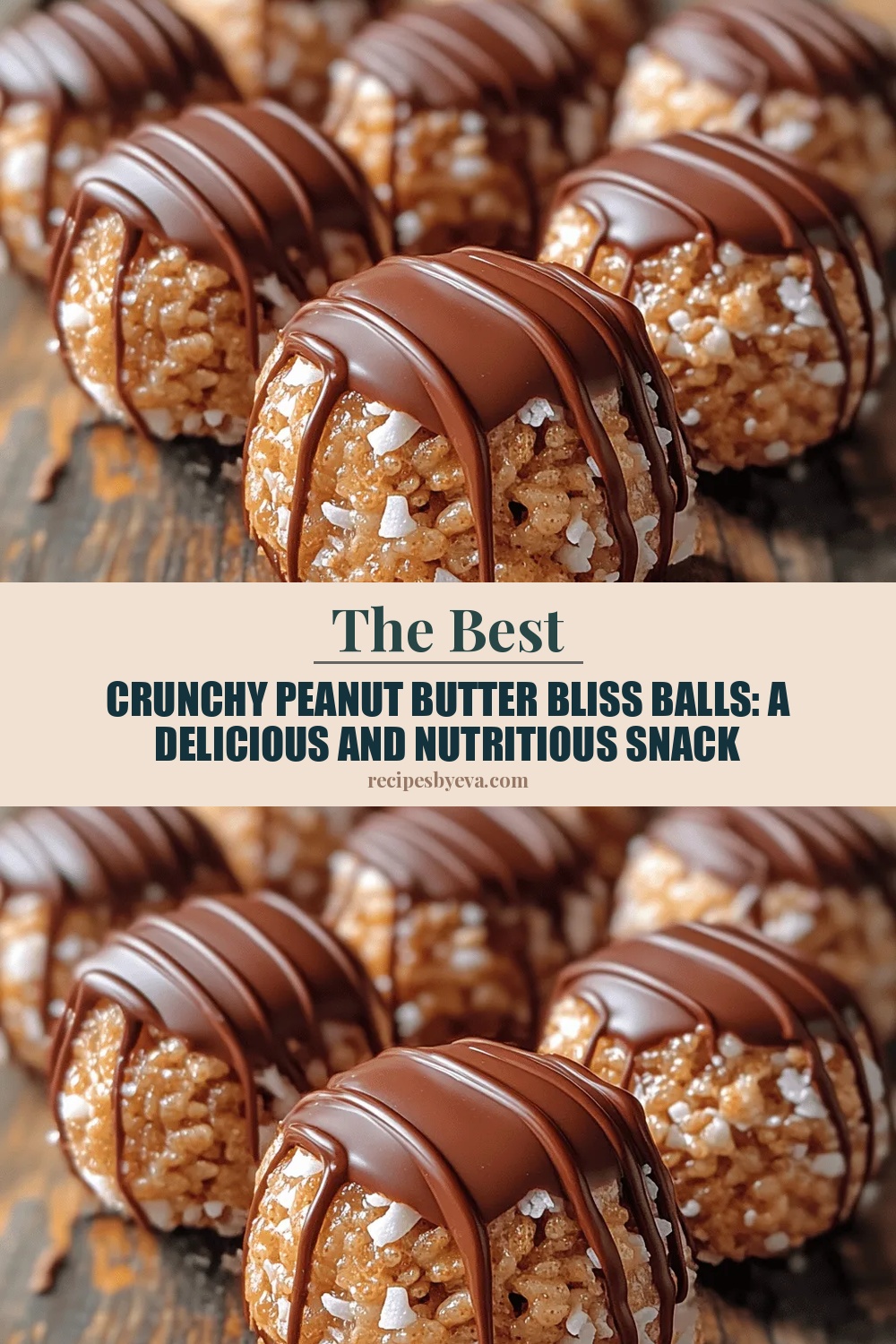 Crunchy Peanut Butter Bliss Balls: A Delicious and Nutritious Snack