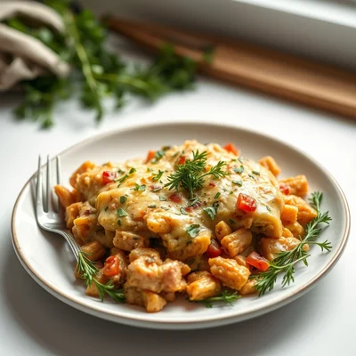 Turkey Green Chile Casserole