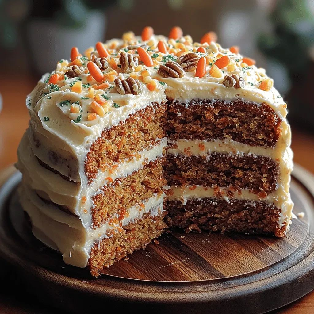 The Ultimate Carrot Cake – Moist & Flavorful!