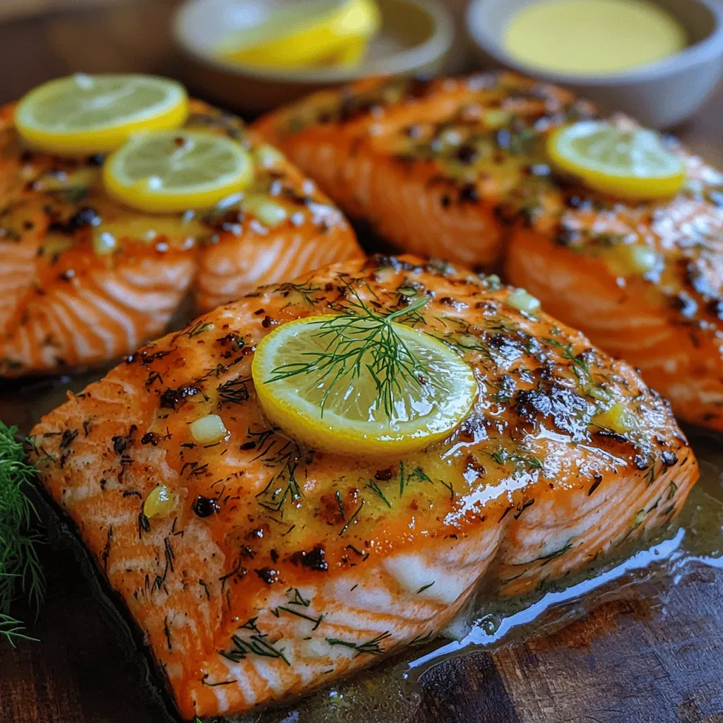 Buttery Lemon Dill Salmon: A Taste of Freshness and Flavor