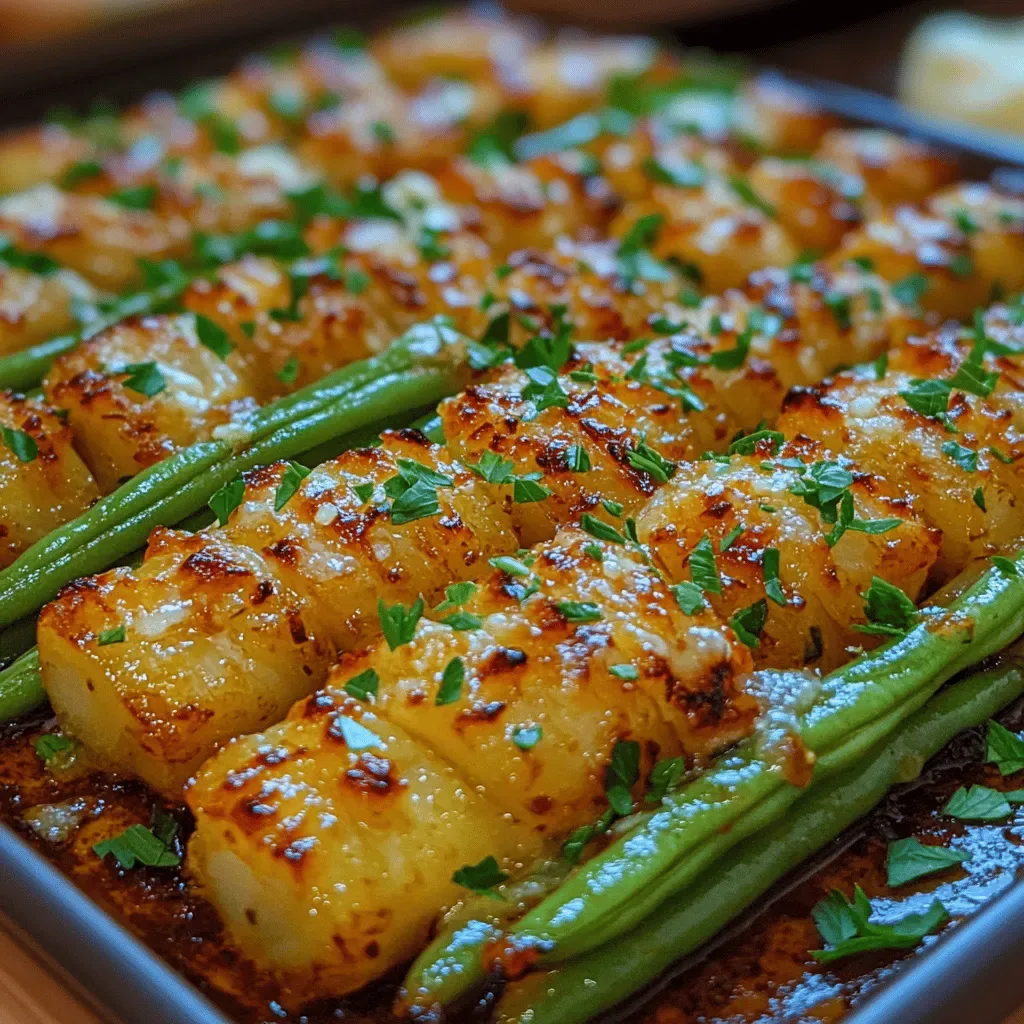 Roasted Garlic Butter Green Beans: The Delight of a Flavorful Side Dish