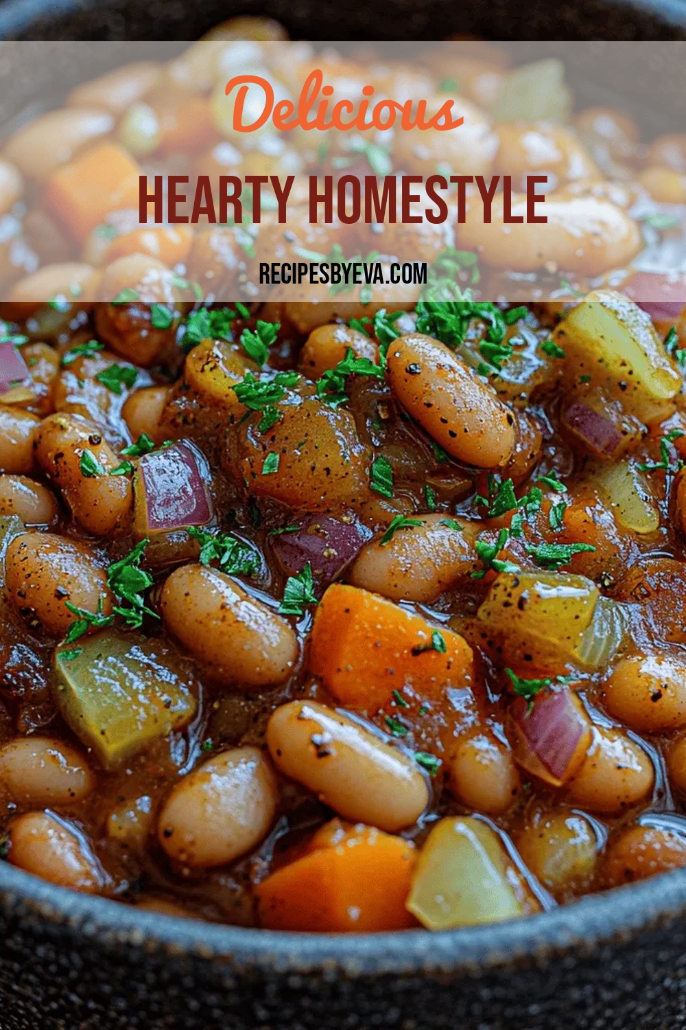 Hearty Homestyle Vegetarian Baked Beans