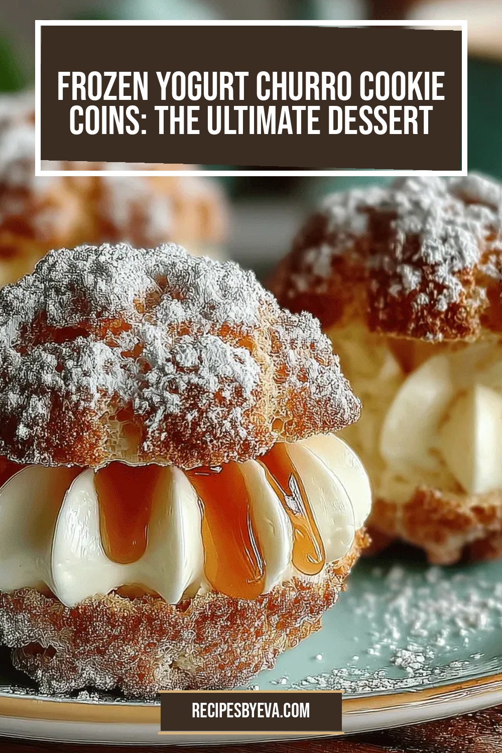Frozen Yogurt Churro Cookie Coins: The Ultimate Dessert Delight