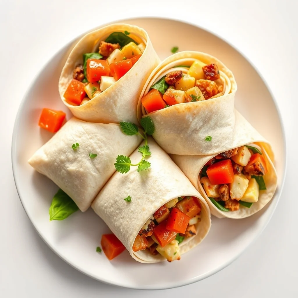 Feta-Licious Fall Wraps