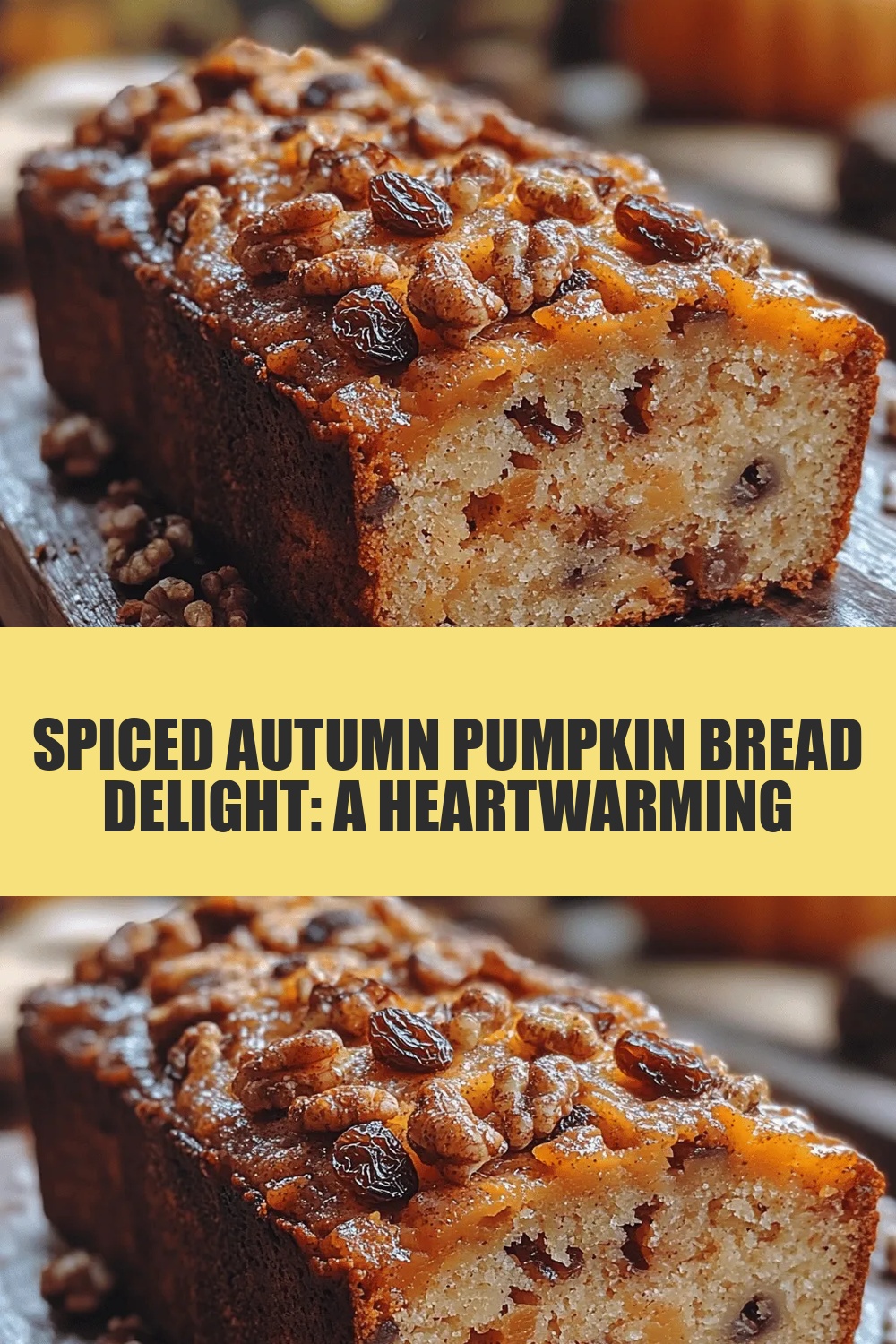 Spiced Autumn Pumpkin Bread Delight: A Heartwarming Seasonal Recipe