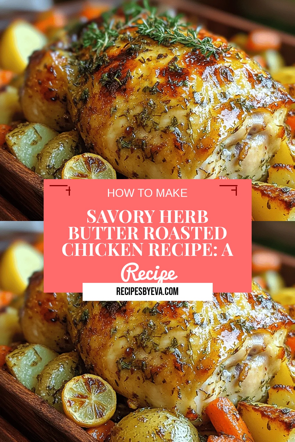 Savory Herb Butter Roasted Chicken Recipe: A Flavorful Family Feast