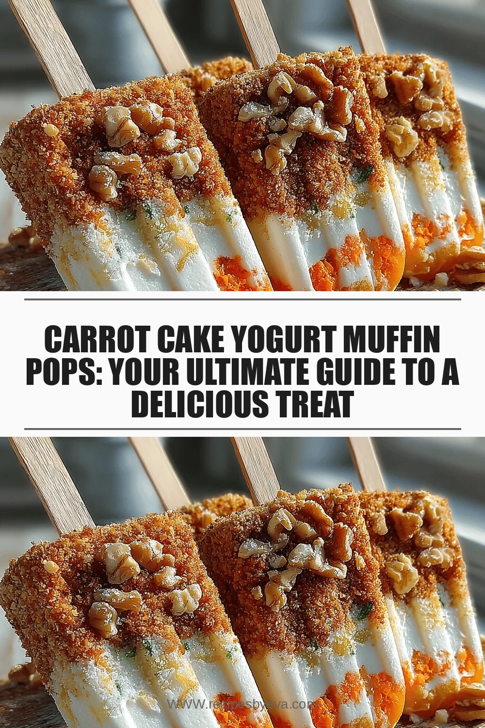 Carrot Cake Yogurt Muffin Pops: Your Ultimate Guide to a Delicious Treat