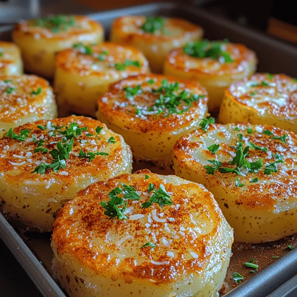 Crispy Parmesan Potato Rounds: The Ultimate Snack
