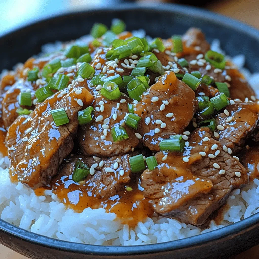 Quick & Savory Mongolian Beef: A Deliciously Easy Recipe