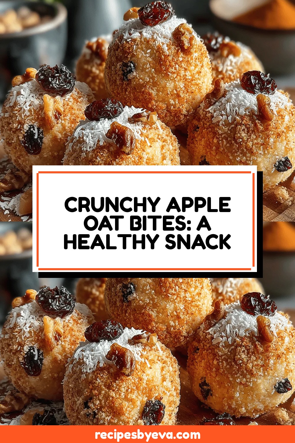 Crunchy Apple Oat Bites: A Healthy Snack Recipe