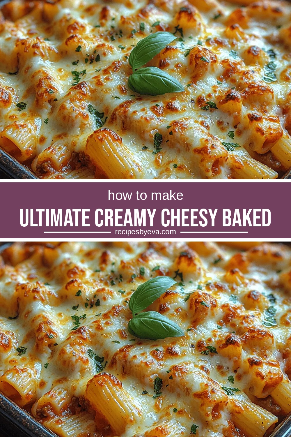Ultimate Creamy Cheesy Baked Ziti Recipe