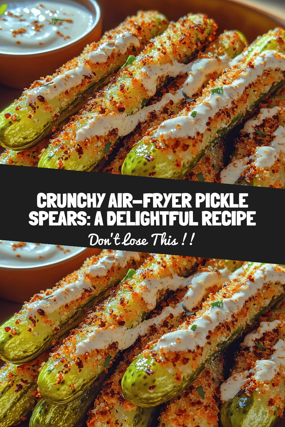 Crunchy Air-Fryer Pickle Spears: A Delightful Recipe Experience