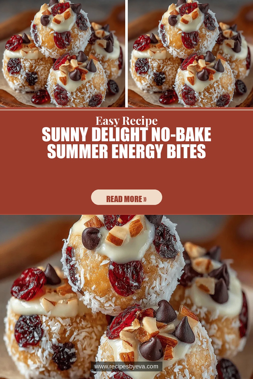 Sunny Delight No-Bake Summer Energy Bites