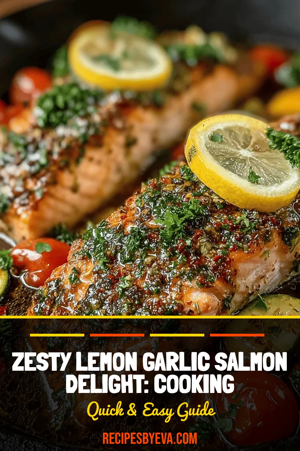 Zesty Lemon Garlic Salmon Delight: Cooking Instructions and Serving Suggestions