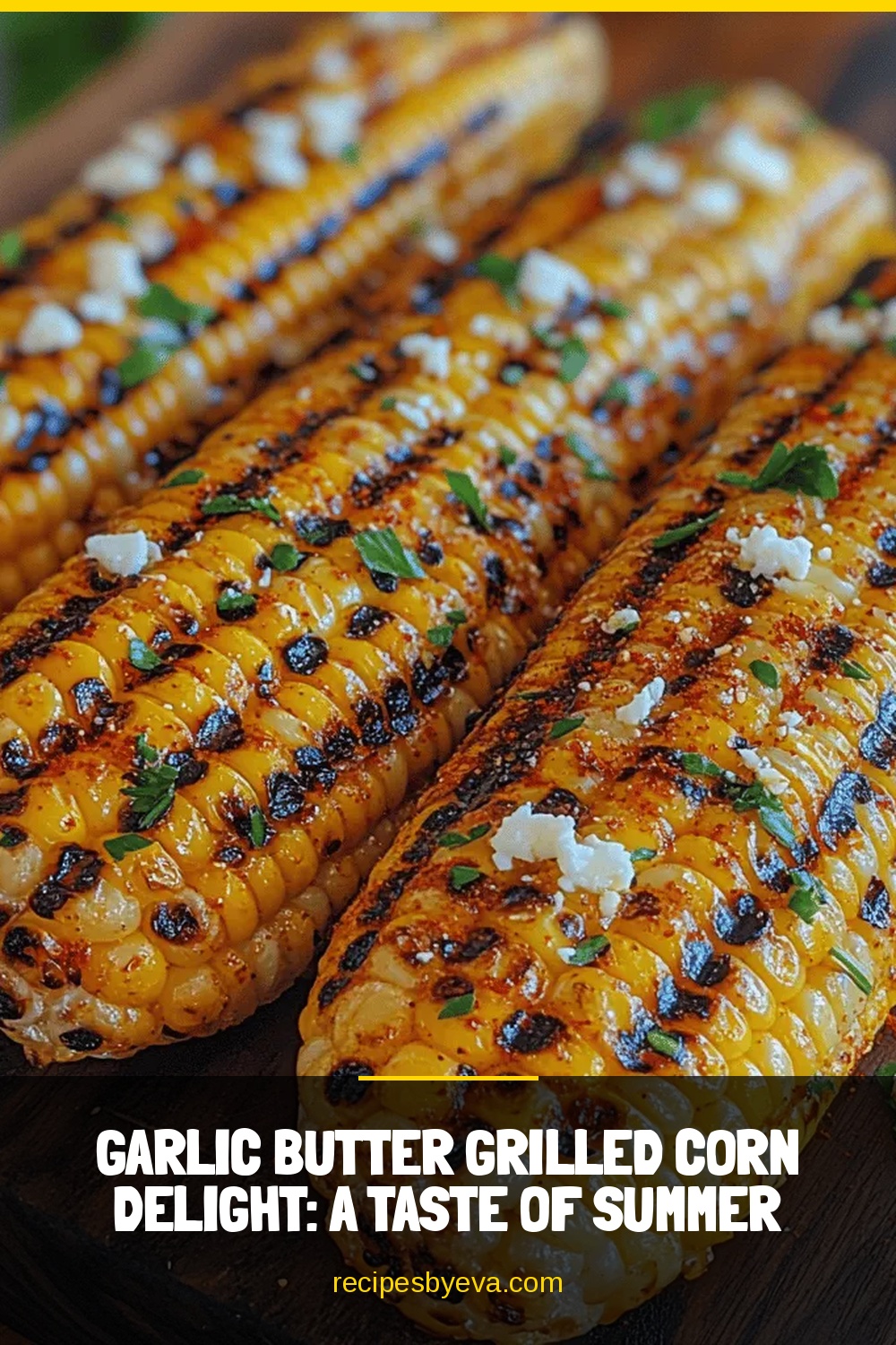 Garlic Butter Grilled Corn Delight: A Taste of Summer