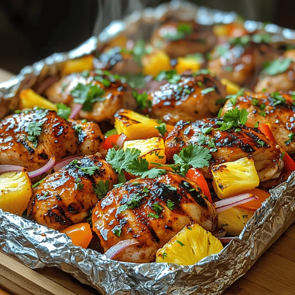 Aloha BBQ Chicken & Pineapple Delight: A Tropical Culinary Adventure