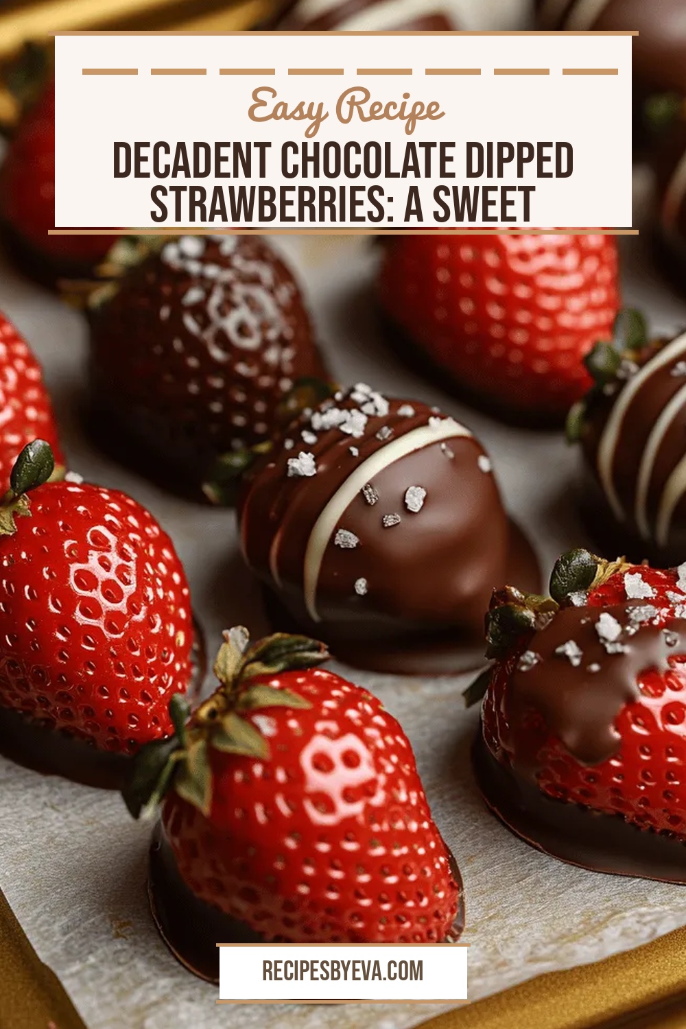 Decadent Chocolate Dipped Strawberries: A Sweet Indulgence