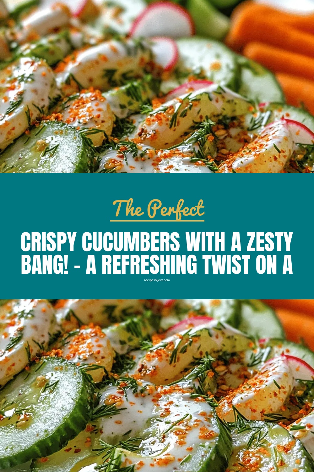Crispy Cucumbers with a Zesty BANG! – A Refreshing Twist on a Classic Snack
