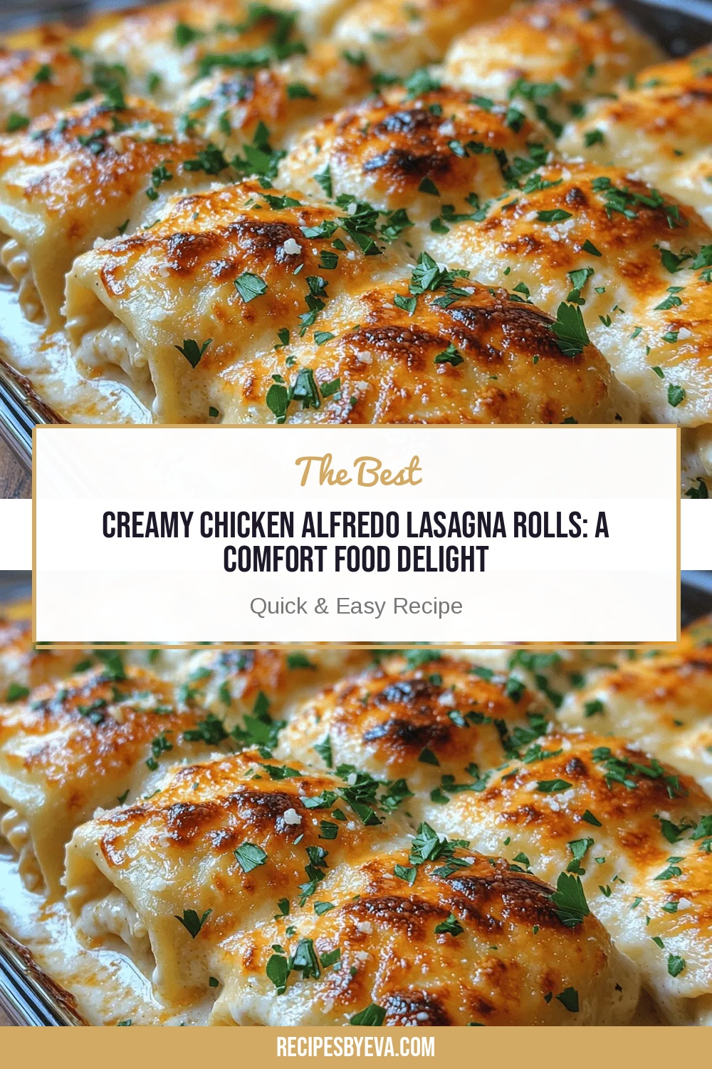 Creamy Chicken Alfredo Lasagna Rolls: A Comfort Food Delight
