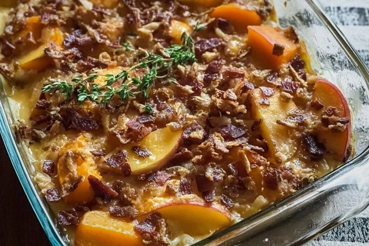 Apple Butternut Squash Casserole