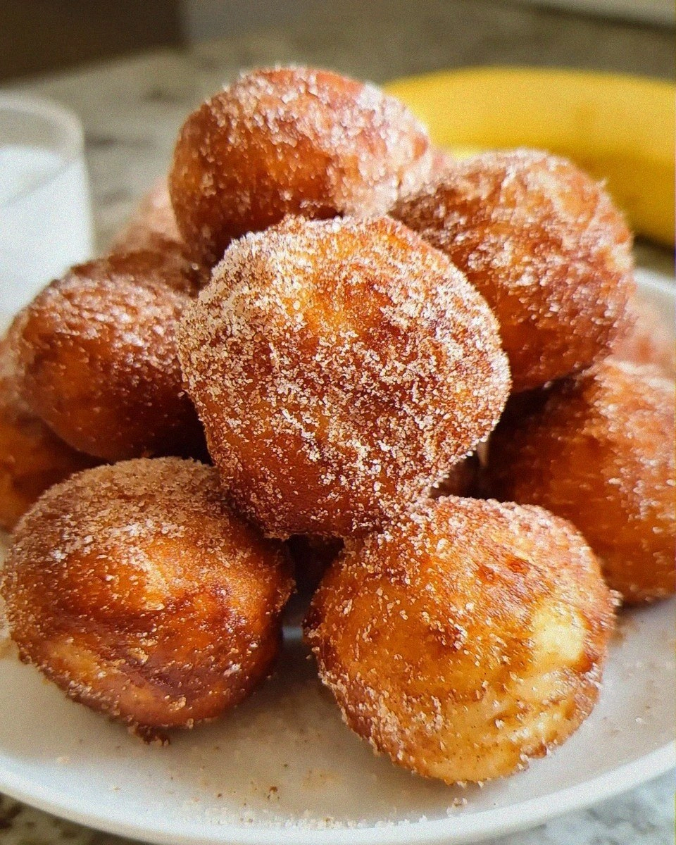 Banana Donut Holes